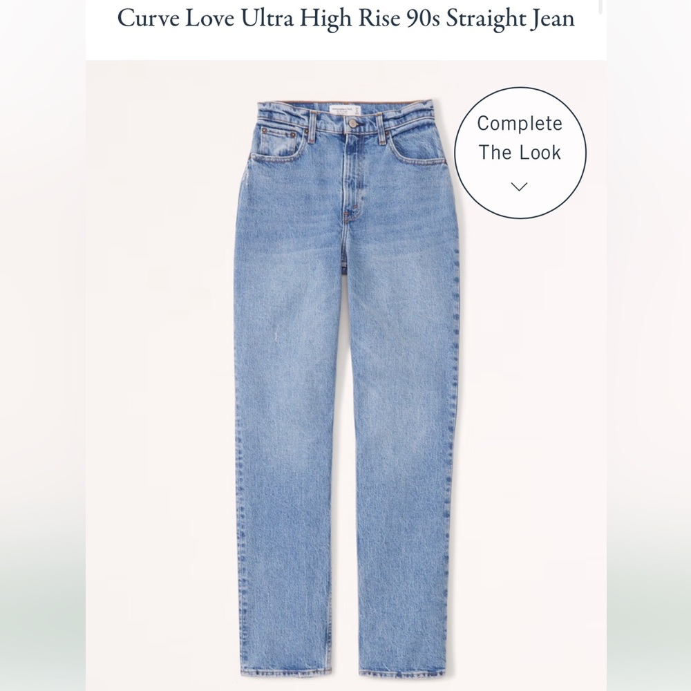 Abercrombie Curve Love Jeans
